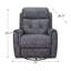 Fauteuil inclinable et oscillant manuel en cuir Avanna-884861665