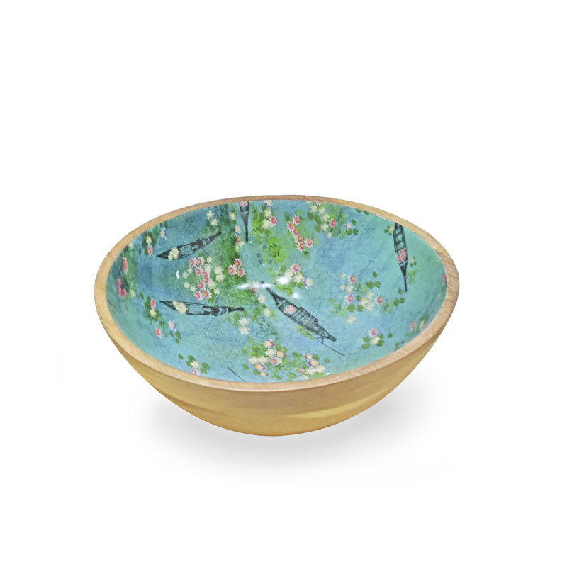 Red Barrel Studio® Wood Salad Bowl