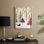 «Christmas Holiday Art» CDIX, reproduction d'art encadrée