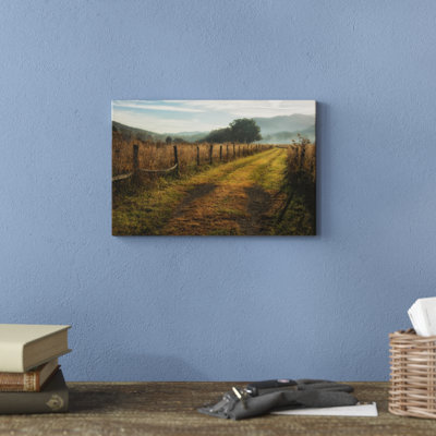 «Grassy Lane», photographie sur toile