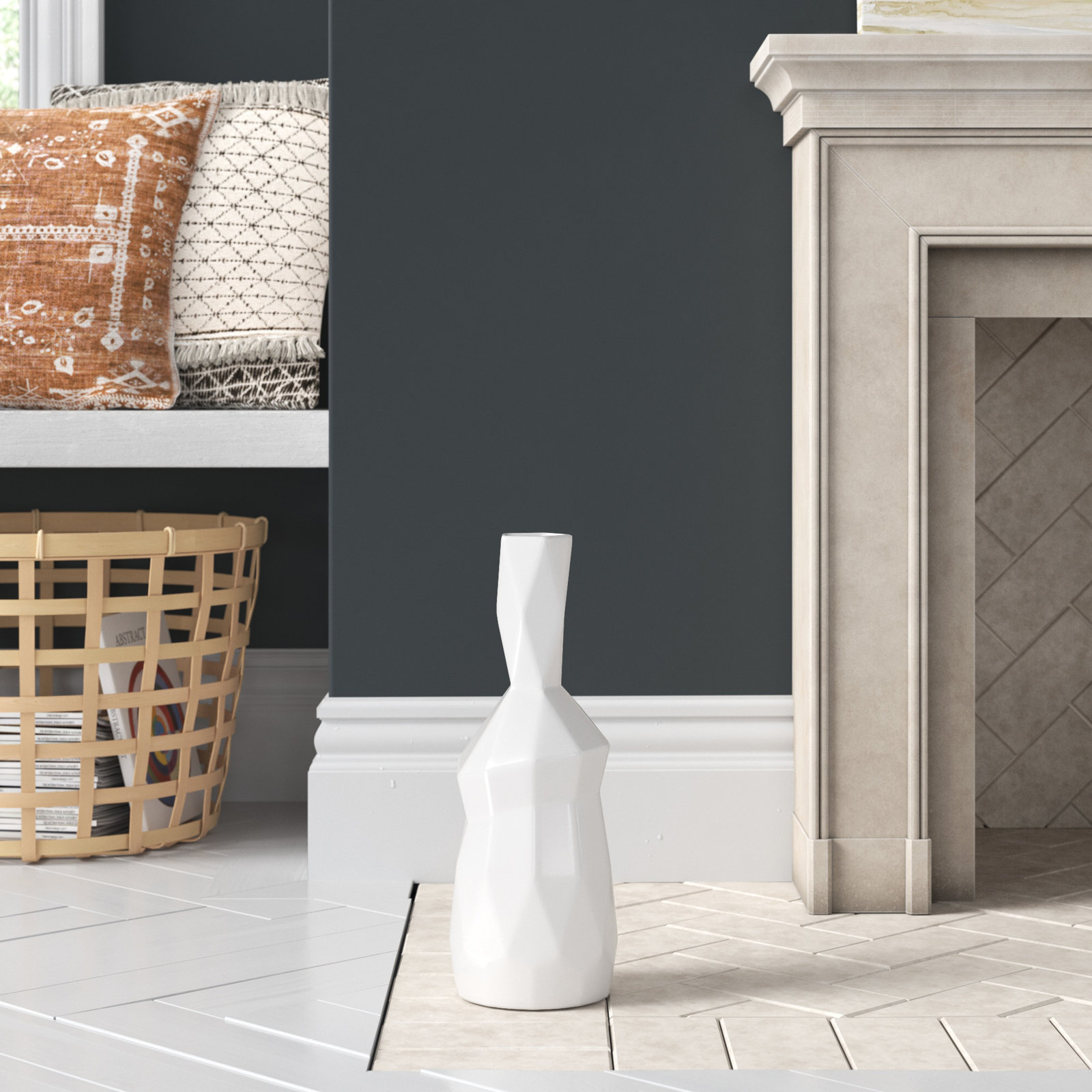 Messina Stoneware Table Vase