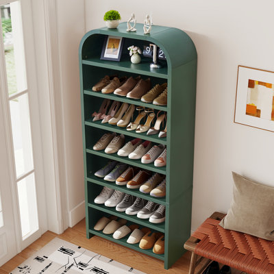 21 Pair Shoe Cabinet, 7-Tier Shoe Storage Cabinet