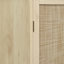 Armoire à 4 portes avec 1 tiroir, 4 tablettes intérieures réglables, armoire de rangement-1368724503