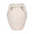 Terracotta Rustic Table Vase Jar with Handle for Home Decor - Jar Style Flower Vase Accent for Living Room, Office, and Entryway-248860323-248860325