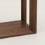 60" Rectangular Solid Wood Veneer Console Table, Wide Sofa Table, Behind Couch Table with Ample Storage for Entryway & Living Room, Dark Brown-1921534036