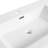 48" Resin Bathroom Sink, Gloss White Finish, 7.51 In. Height, 47.68 Depth, 19.25 Width, Robust & Fashionable Option Sink Made Of Resin, Elegant