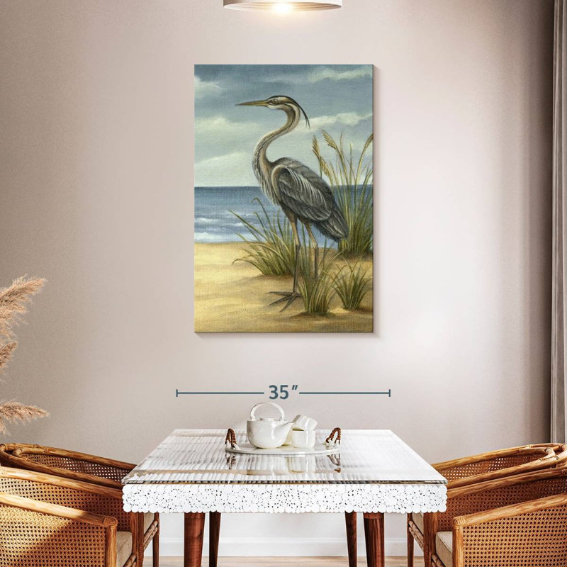 Brampt Shore Bird II, 45" H x 30" W