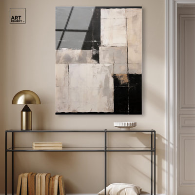 "Deeps of Silence", art mural en verre acrylique sans cadre ultra-lustré par Art Remedy, prêt à accrocher, 30 x 36