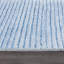 Araceli Machine Washable Stripe Flatweave Performance Blue Area Rug-1431982444