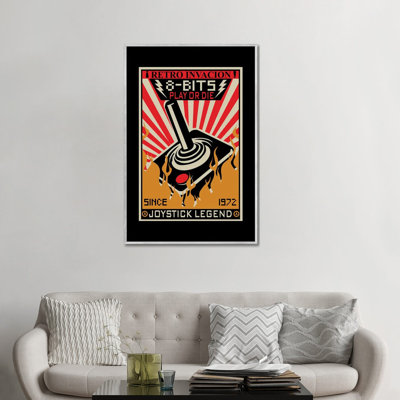 Gaming XVI - Wall Art Print - Framed Canvas