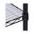 36" W x 18" D Shelf Liners for Wire Shelving in Clear Plastic
