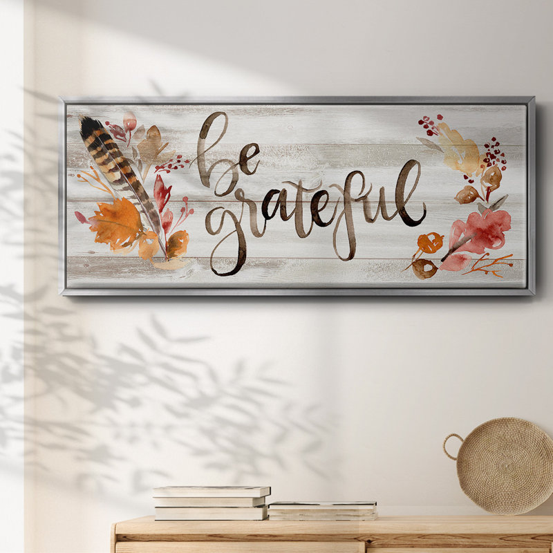 Grateful - toile encadrée