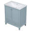 30" Bathroom Vanity With Sink Combo, Multi-Functional Bathroom Cabinet With Doors And Drawer