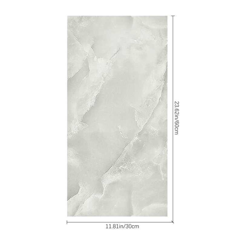 Marble Look Peel and Stick Wallpaper Oil-Proof Fire-Retardant Self-Adhesive Wall Panels
