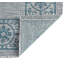 Tapis intérieur / extérieur gris clair / bleu sarcelle Turnham-77083278
