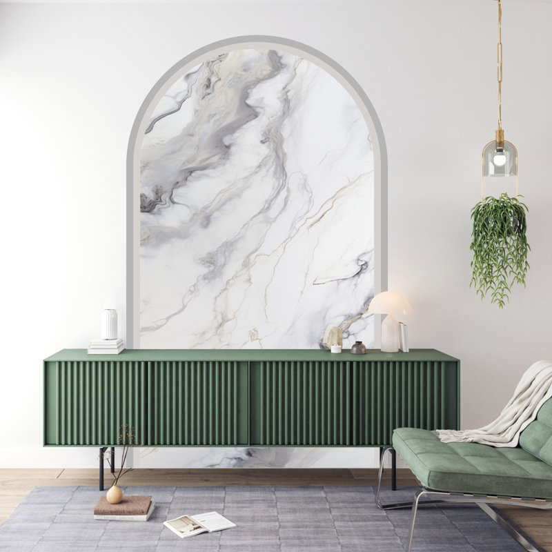Adhésif décoratif marbré, adhésif décoratif non-mural,  H 48 po x l 28 po