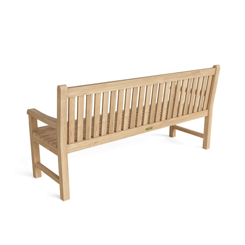 Classic 4-Seater Teak Garden Bench