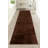Custom Size Jehona Collection Solid Copper Brown Medium Pile Slip Resistant Runner Rugs by Feet-1219944254