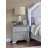 2-Drawers Nightstand with sturdy legs