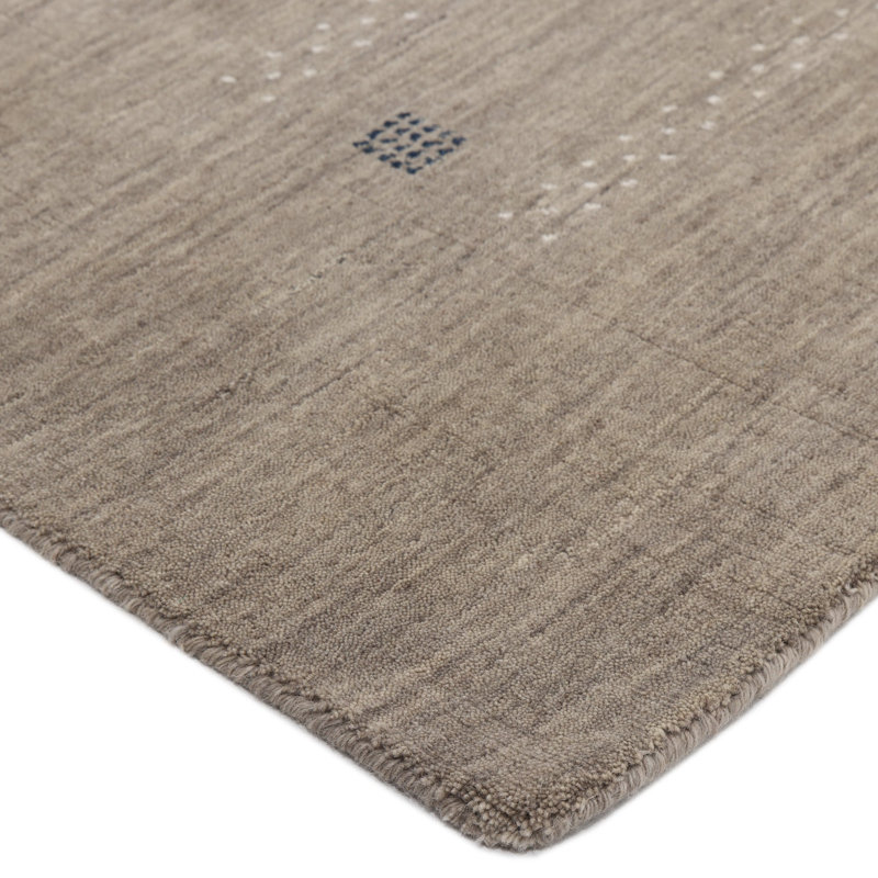 Simi Geometric Area Rug, Rectangle 8' x 10', Taupe