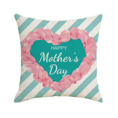 Mother's Day Pillow-Cover Sofa Cover Cushion Cover Custom Home Decoration