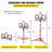 LED Work Light with Stand, 10000 Lumen Dual-head LED Work