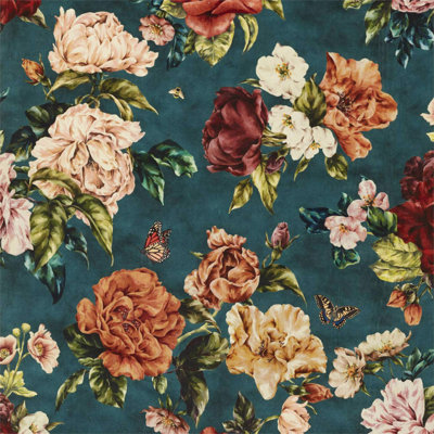 Summer Peony Fabric