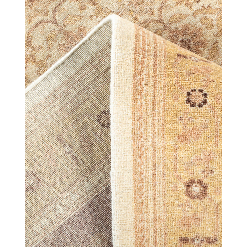 Classic One-of-a-Kind 6'2" X 8'10" Hand Knotted Area Rug