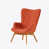 Muted Orange Fabric