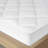Quiet Nights 300 Thread Count Cotton Sateen Waterproof Mattress Pad-23843112
