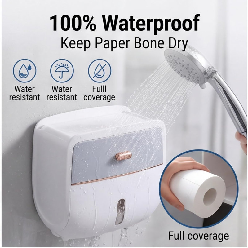 Wall Mounted Toilet Paper Holder