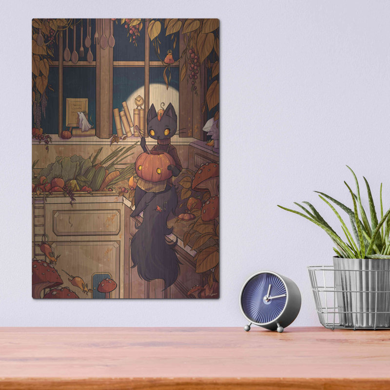 «Soup Cat» par Avery Multe, H 16 po x l 12 po