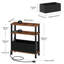 Slim With Charging Station Side Table-813814507