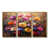 Toile avec cadre flottant or