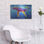 «Humpback Whale - Rainbow» par Dawg Painter de Luxe Metal Art