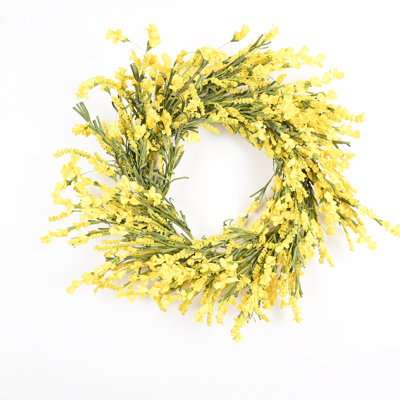 26" Blossom Wildflower Spring Front Door Wreath