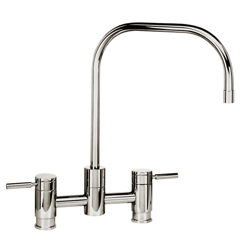 Fulton Bridge Faucet, Stainless Steel