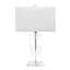 Lampe de table transparente 25 po Filer