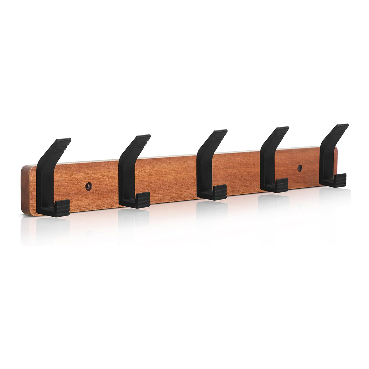 Ebern Designs Ribaldo Wall 5 - Hook Wall Mounted Coat Rack | Wayfair