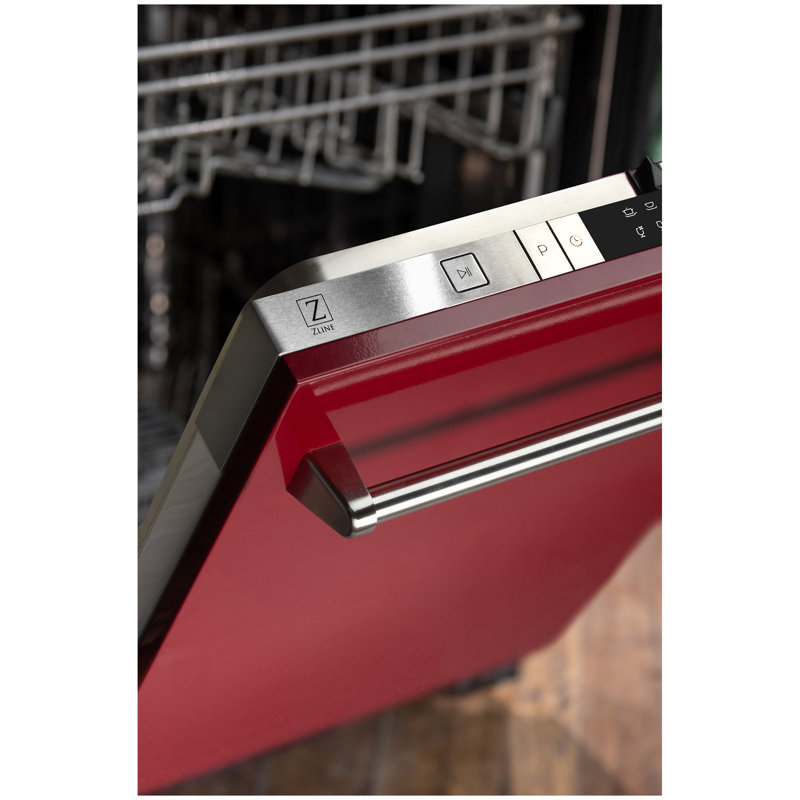 ZLINE 24 in. Panel Ready Top Control Dishwasher with Stainless Steel Tub, 52dBa, Traditional