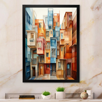 Reproduction d'art sur toile Her Herid Cubism Multidimensional III