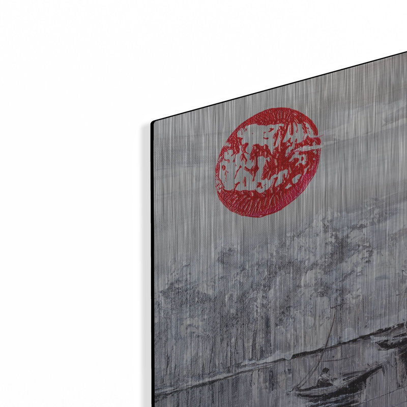 «Reflection Serenity», art mural en métal, H 24 po x l 24 po