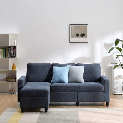 Billups 3 Seater Fabric Sofa & Chaise