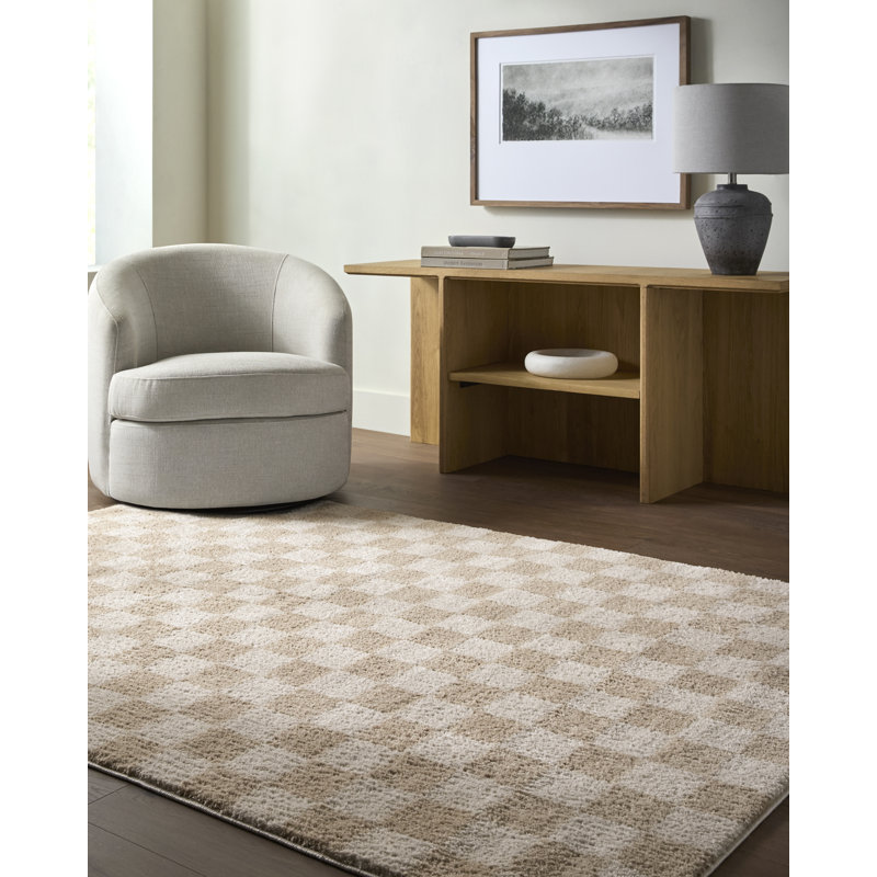 Tapis Kyro, Beige / Ivoire, Rectangle 5 pi 3 po x 7 pi