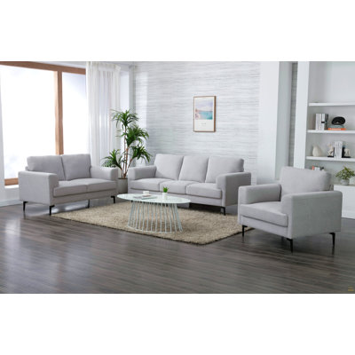 Chaise d'appoint avec pieds en métal