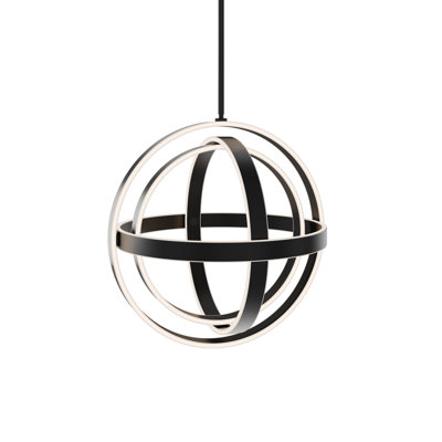 Kinetic 1-Light Globe Chandelier