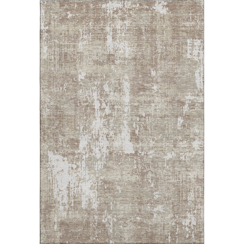 Premium Machine Washable Mayfield AMF1008 Abstract Rug, Rectangle 2'6" x 3'10"