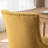 Eller Thickened Fabric Chairs With Neutrally Toned Solid Wood Legs-808185989
