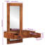 Solid Wood Rectangle Mirror