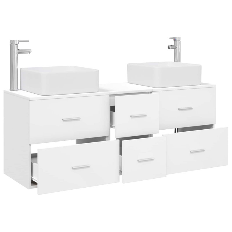Bathroom Furniture Suite, White